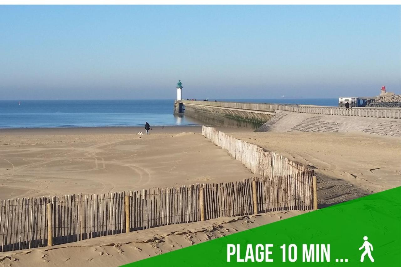 Joli Petit T2 Terrasse Proche Du Phare Daire Calais Dış mekan fotoğraf